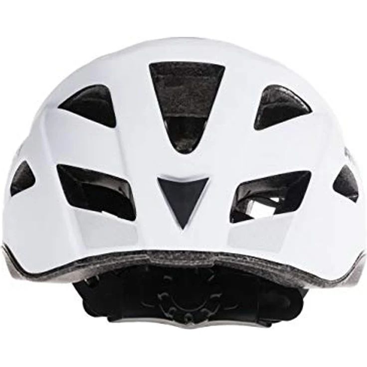 Rollerblade Stride Fahrradhelm, Weiß, robuste Schale, 20 Belüftungsöffnungen, offene Schaumstoffpolsterung – Bild 3