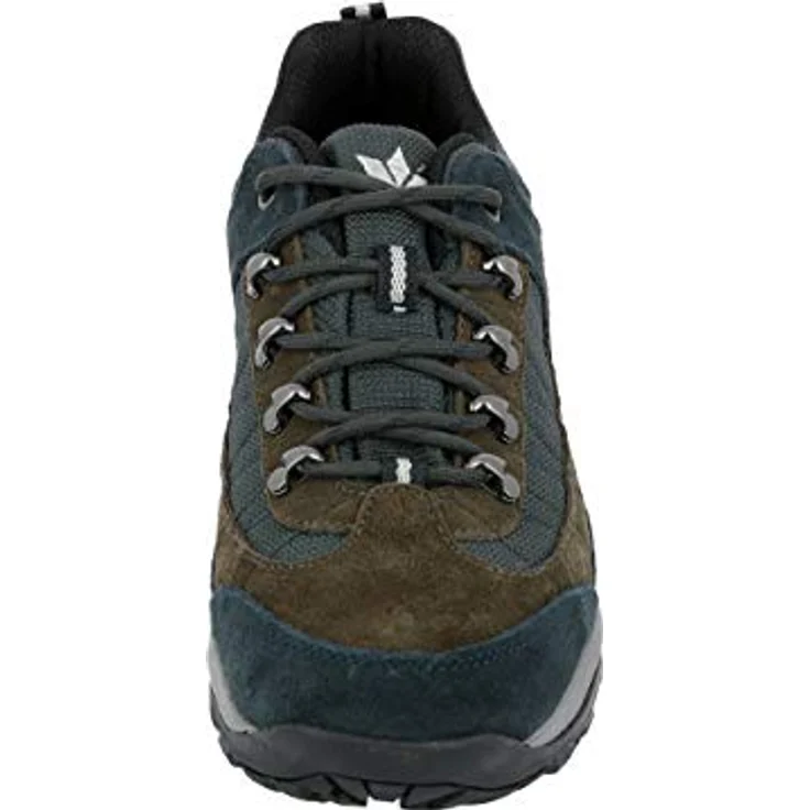 Lico Trekkingschuh Santana, Veloursleder Wanderschuh mit herausnehmbaren Wechselfußbett und Gummilaufsohle, schwarz – Bild 4