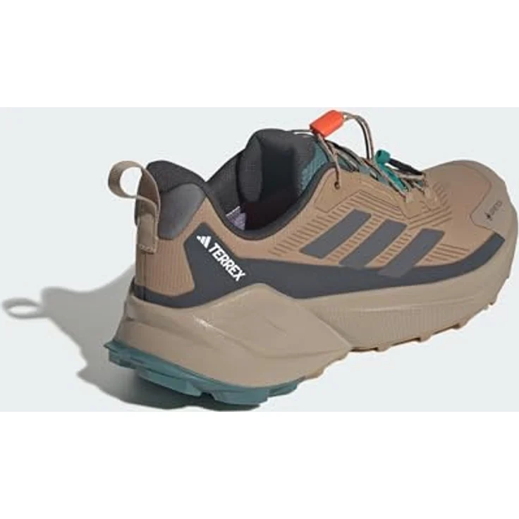 adidas Terrex Trailmaker 2 Gore-Tex, wasserdichte Wanderschuhe mit Speed Lacing System, Cardboard Grey/Five Carbon - EU 40 2/3 – Bild 7