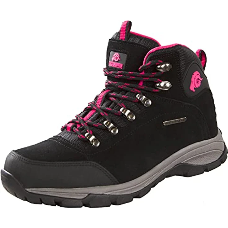 GUGGEN MOUNTAIN Damen Trekking-& Wanderstiefel M014, Wildleder, robust und komfortabel für Wanderungen und Bergtouren – Bild 1