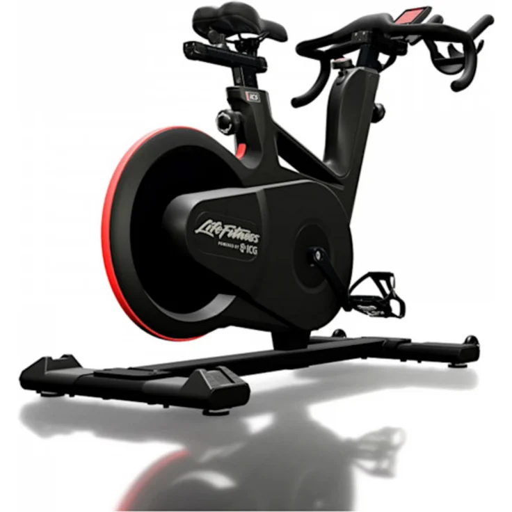 Life Fitness IC5, Ergometer mit WattRate® LCD Konsole, Magnetbremssystem und ICG® App Unterstützung