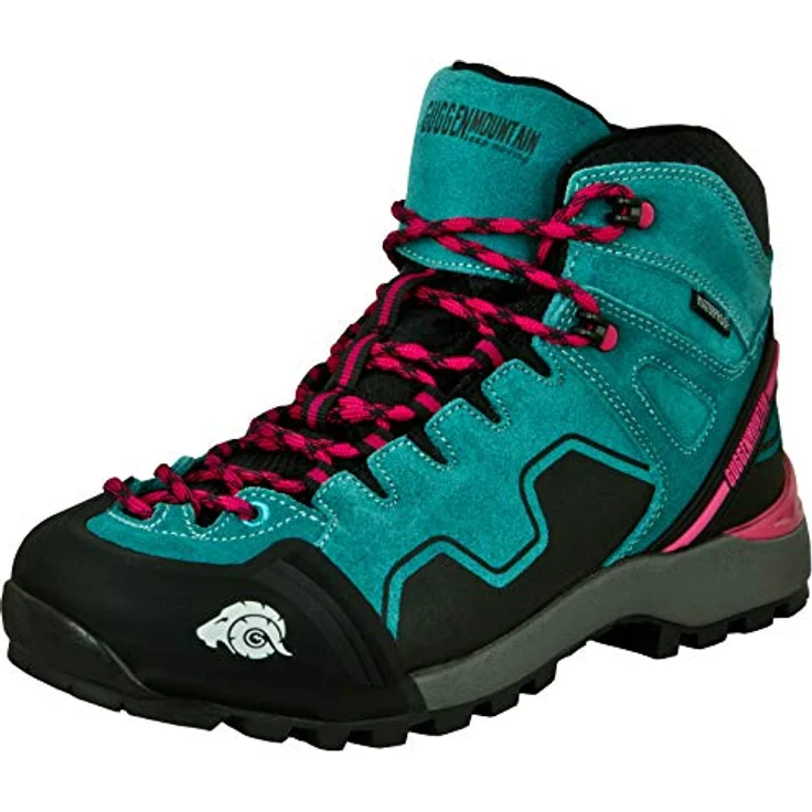 GUGGEN Mountain PM021 Damen Wanderstiefel, wasserabweisend, verstärkte Schuhspitze, 510g, Leder – Bild 1