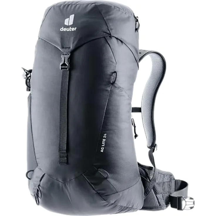 deuter AC Lite 24 Wanderrucksack (Modell 2024) - Aircomfort Netzrücken-System, Trinkblasenfach bis 2L, abnehmbare Regenhülle