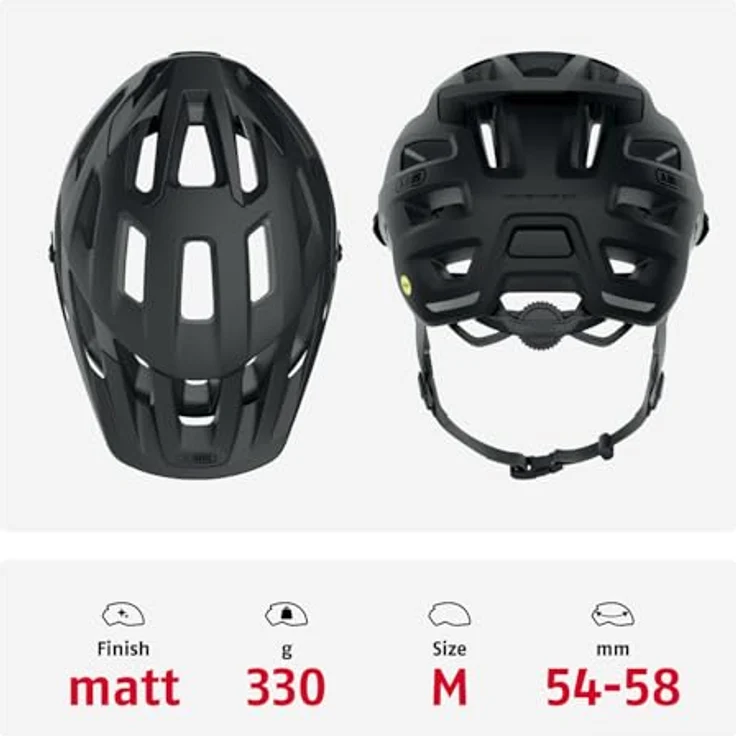 Abus Moventor 2. 0 MIPS velvet black 54 - 58 cm – Bild 4