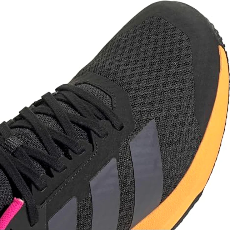 Adidas Dropset Control, Laufschuhe für Herren mit stabiler Zwischensohle, breiter Passform, Farbe: BLACK/AUON/SHOPNK – Bild 6