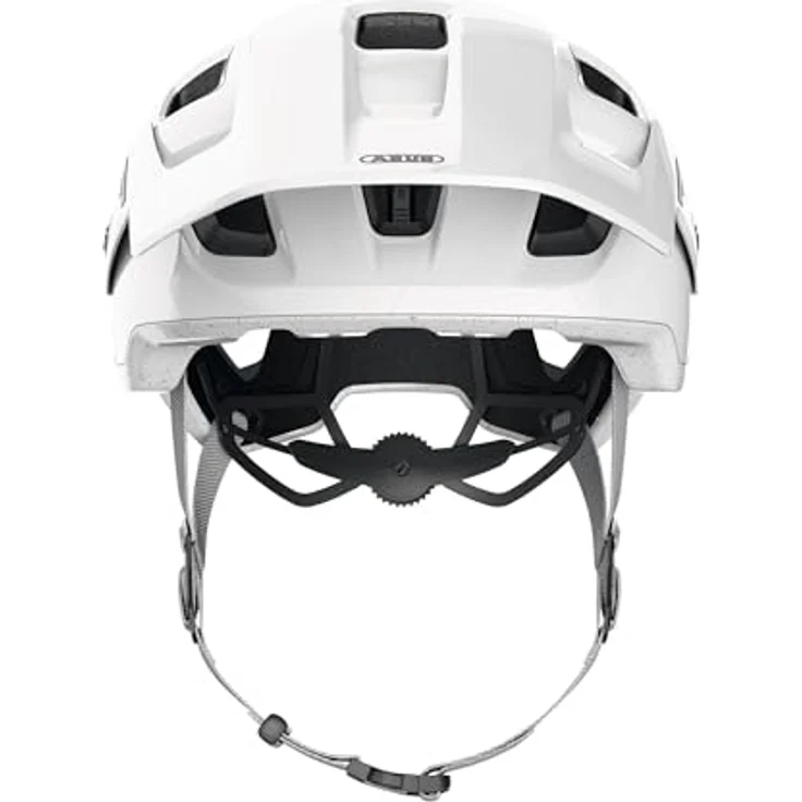 ABUS MoDrop MIPS, Mountainbike-Helm mit Aufprallschutz, individuelle Passform, Unisex, Weiß, Größe M – Bild 2