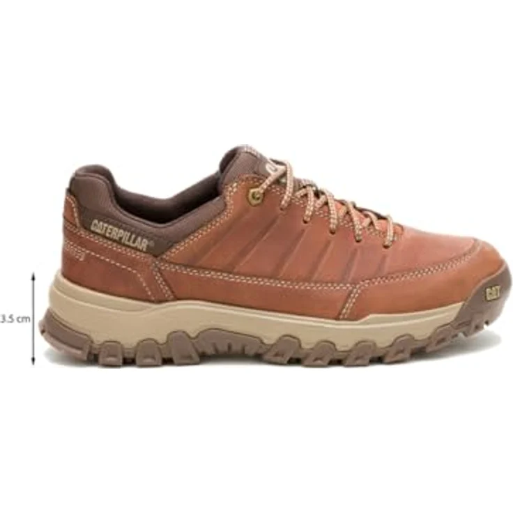 Caterpillar Threshold Rebound Low P726208, Herren Wanderschuhe aus strapazierfähigem Echtleder mit atmungsaktivem Innenfutter und robuster Gummisohle – Bild 5