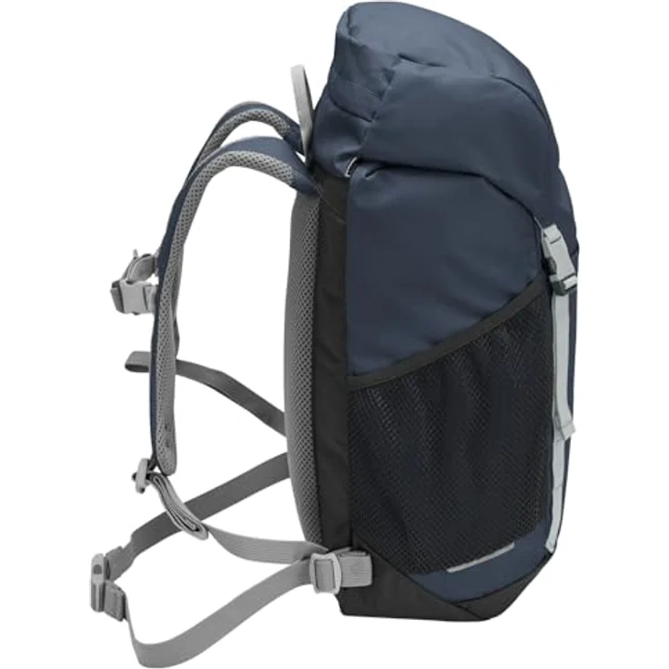 Jack Wolfskin Kids Explorer Trekkingrucksack, 47 cm, 100% Polyester, blau, 28 cm x 24 cm – Bild 5