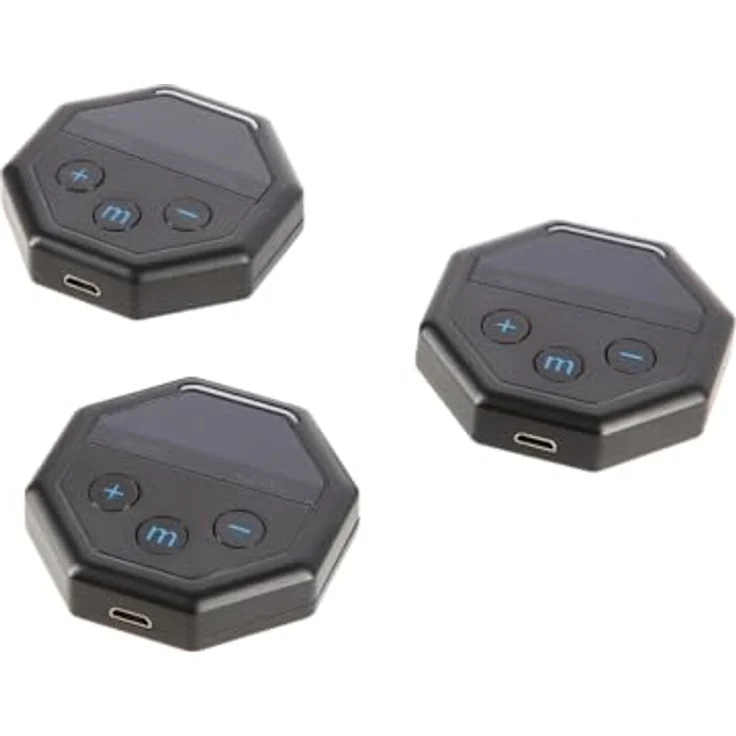 HMS ABS Master Pro Super, Bauchtrainer TENS-EMS-Gerät mit 10 Arbeitsmodi, 20 Intensitätsstufen, 3 unabhängigen Gurten für Ganzkörpertraining – Bild 8