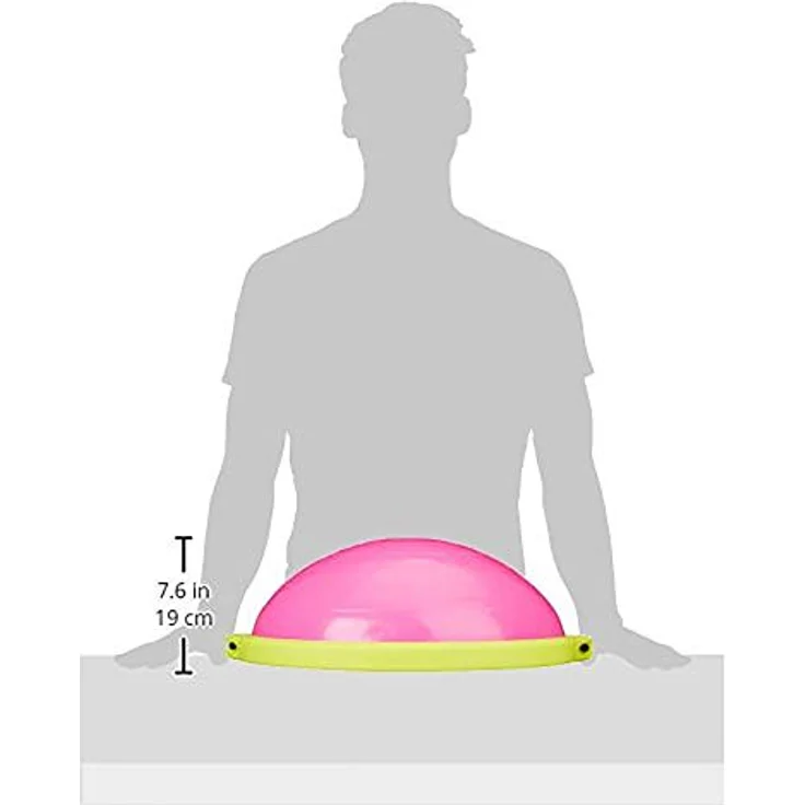 BOSU Sport Balance Trainer, rose, 50 cm – Bild 3