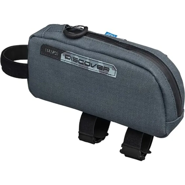 PRO Bike Gear Discover Top Tube Bag, wasserdichte Velotasche mit 0.75 l Fassungsvermögen, inkl. Kabelausgangsport und externer Gummizug