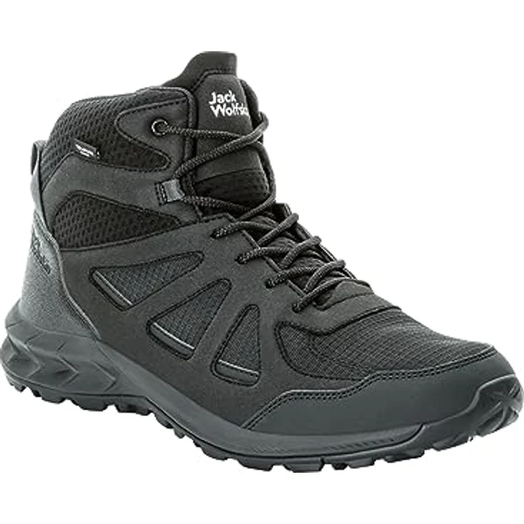 Jack Wolfskin WOODLAND 2 TEXAPORE MID M, wasserdichter Wanderschuh für Herren mit hohem Schaft und griffiger Gummi-Sohle – Bild 10