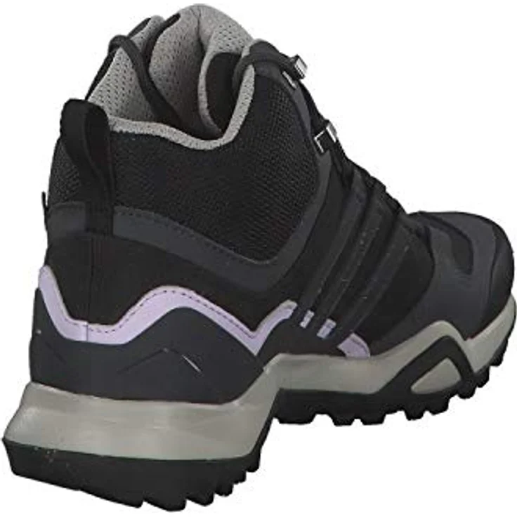 adidas Terrex Swift R2 Mid GTX, Damen Wanderschuhe, schwarz, wasserfest mit stabilisierender Laufsohle – Bild 6