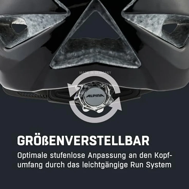 Alpina Fahrradhelm PANOMA 2. 0 52-57 cm, black pink gloss – Bild 6