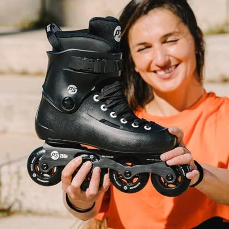 Powerslide Zoom 80 2023 Inline-skates Schwarz EU 41-42, POWERSLIDE, Rollschuhe (41, 42) – Bild 9