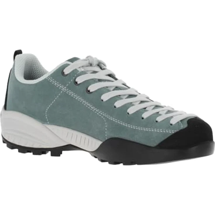 Scarpa MOJITO, Flache Wanderschuhe aus wasserabweisendem Wildleder, Blau, 360 g, Vibram®-Außensohle mit hervorragendem Grip – Bild 6