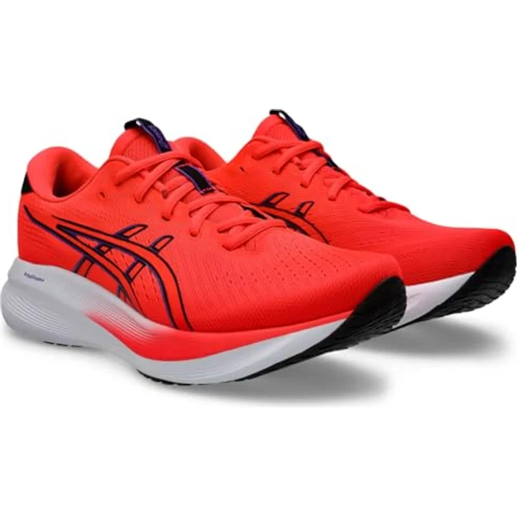 ASICS Gel Excite 11, Straßenlaufschuhe für Herren, leichtes Design, Flash Red/Black – Bild 1
