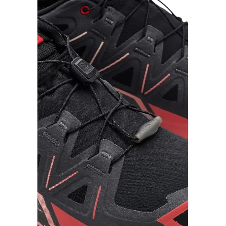 Salomon Speedcross 6 GTX, Laufschuh mit robustem Mesh-Obermaterial, Schnellschnürung und Contagrip Aussensohle, schwarz – Bild 6