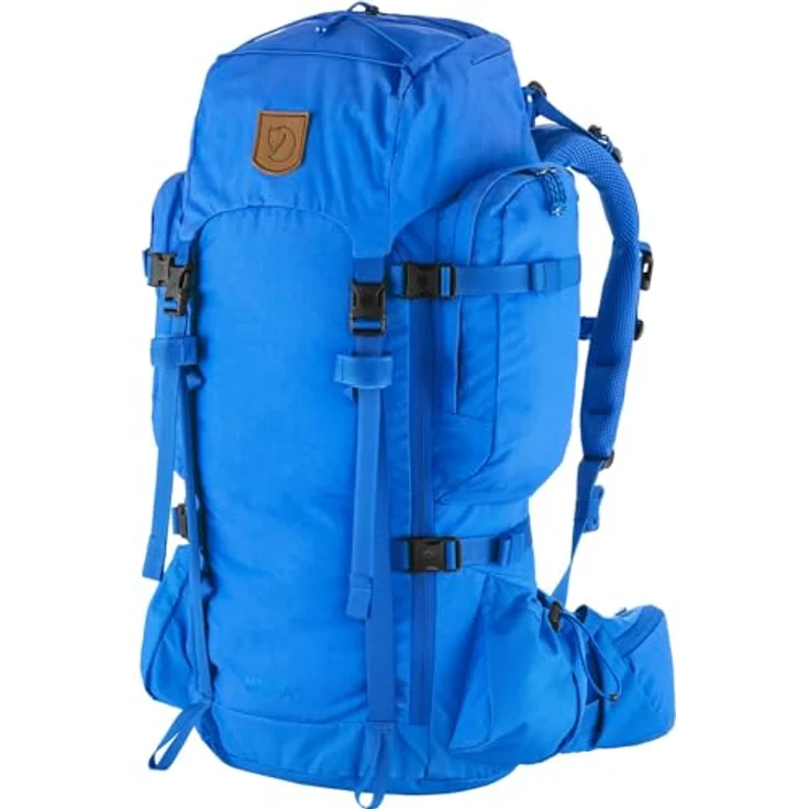 Fjällräven 23200256-525 Kajka 55 M/L Sports backpack Unisex Adult UN Blue, Rundum offene Seitentaschen, leicht zugängliche Ecktaschen, praktische Reißverschlusstaschen – Bild 1