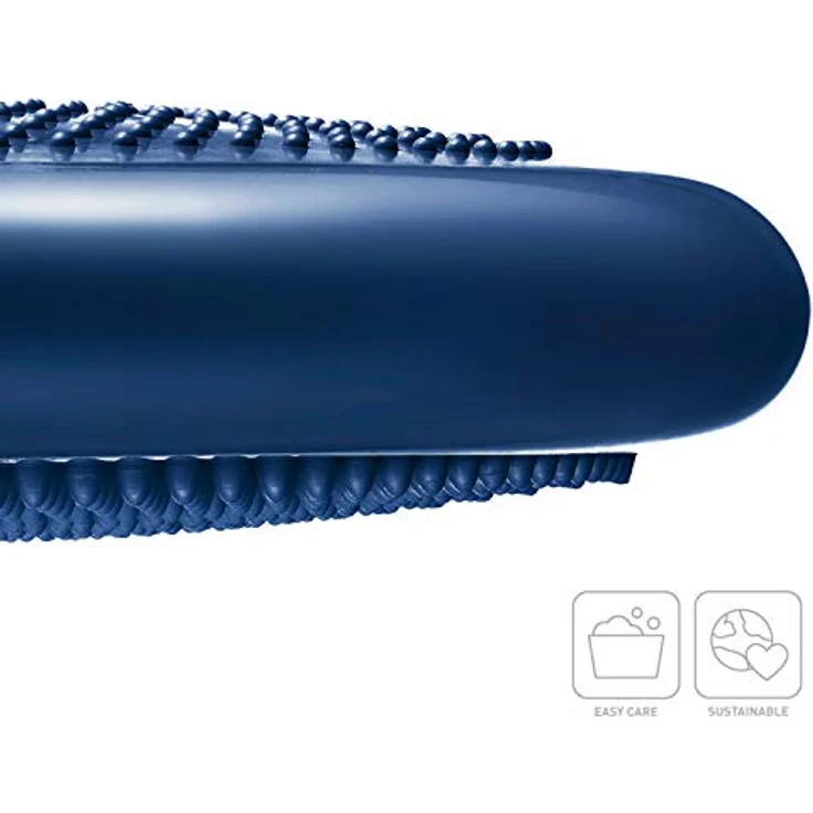 BODYMATE Ballsitzkissen inkl. Pumpe BLAU 34cm Durchmesser - Balance-Kissen, Luftkissen, Balance Pad, Noppenkissen - Core -, Fitness-, Reha-, Koordinations- und Rückentraining – Bild 3