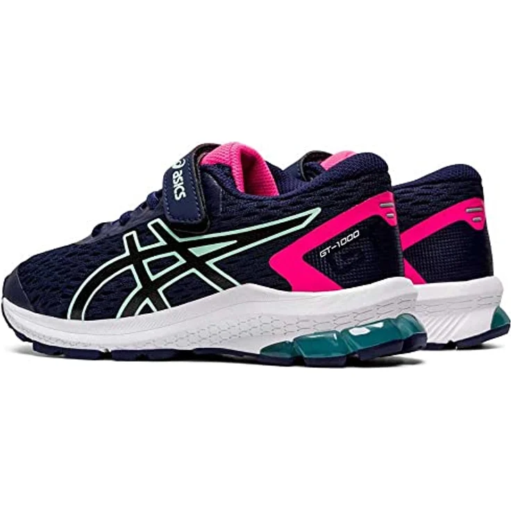 Asics GT-1000 9 PS 1014A151-400, Laufschuhe für Kinder mit GEL™-Technologie und konturierter Einlegesohle, Sonderedition in auffälligen Farben – Bild 5