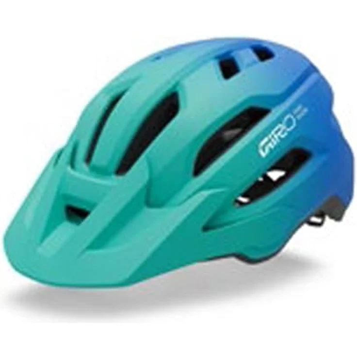 Giro Fixture II Junior MTB-Helm, optimierte Belüftung, schnelltrocknende Polster, Grün-Blau, One Size – Bild 2