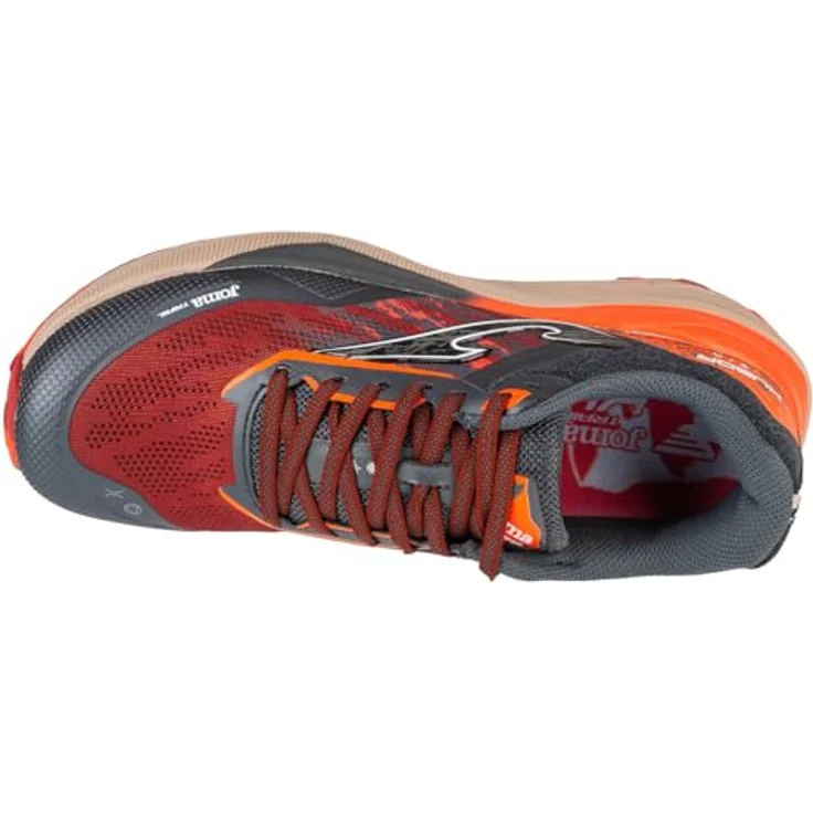 Joma Kubor Men 2506 TKKUBS2506, Laufschuhe für Herren mit atmungsaktivem Obermaterial und robuster Gummisohle, Rot – Bild 2