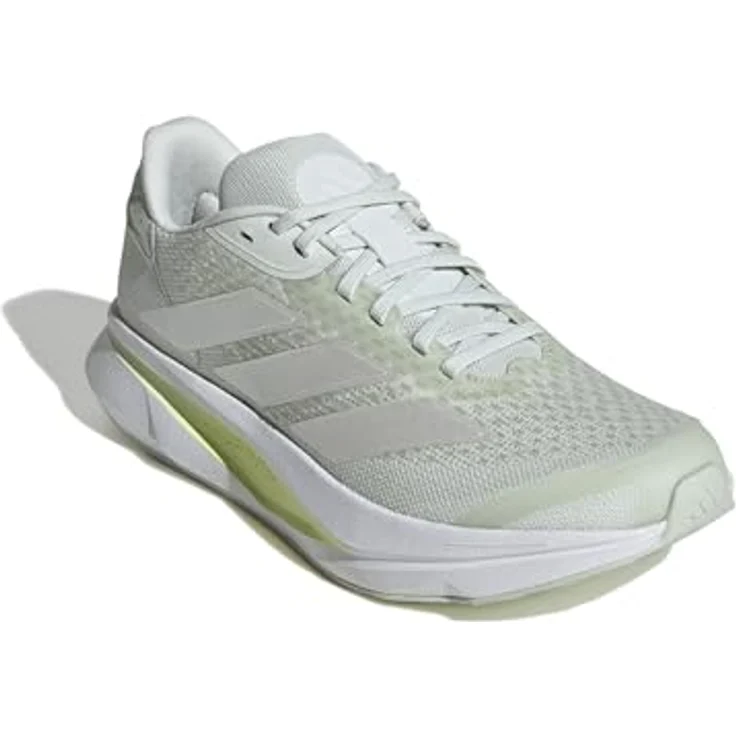 adidas Damen Duramo SL 2 Running Shoes, Laufschuhe für Roadrunning, leichtes atmungsaktives Obermaterial, Crystal Jade/Zero Metallic/Linen Green (42) – Bild 3