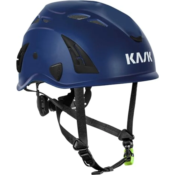 KASK Superplasma PL, Kletterhelm nach EN 12492 mit 10 Belüftungsschlitzen, Gr. 51-62 cm, universal einstellbar, Farbe: blau – Bild 1