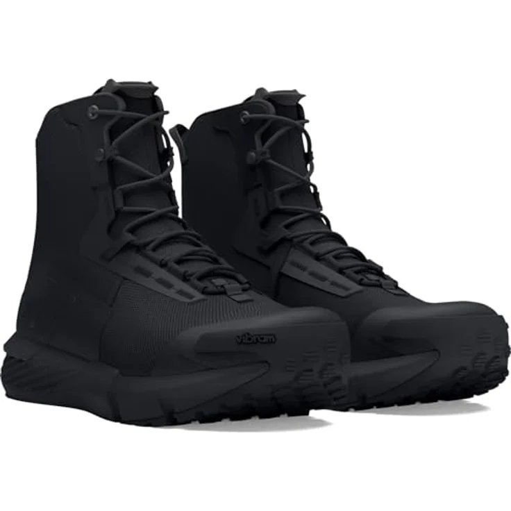 Under Armour Charged Valsetz Wanderstiefel, Größe 9, leichte und atmungsaktive Synthetik-Oberfläche, stoßdämpfende Charged Cushioning-Mittelsohle, Vibram XS Trek Außensohle – Bild 3