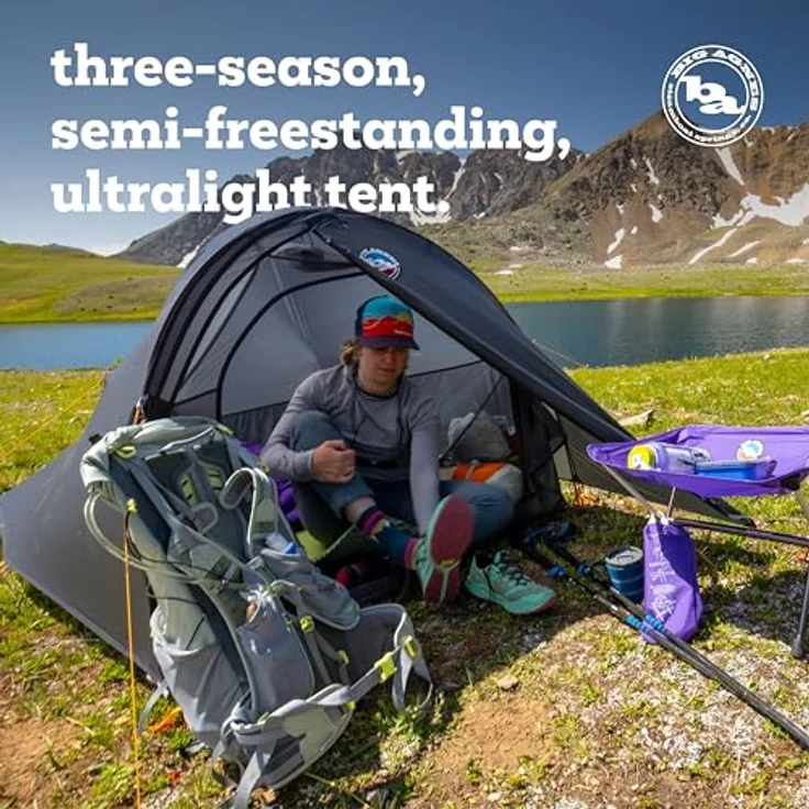 Big Agnes, Zelt, ultraleicht (0.85 kg) für 2 Personen – Bild 3