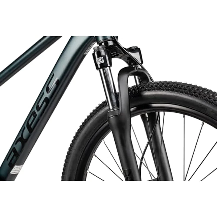 Axess Stipe 24 Pro, Mountainbike Hardtail mit 24 Zoll, dunkelgrün, SR Suntour Federgabel und hydraulischer Scheibenbremse – Bild 8
