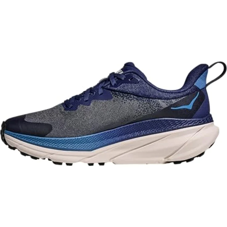 Hoka One One Challenger ATR 7 GTX, Laufschuhe mit GORE-TEX und verbessertem Grip, midnight blue/grout, Größe 44 2/3 – Bild 8