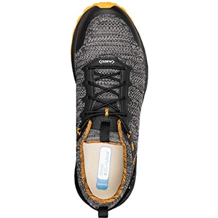 AKU Rapida Air, Herren Wanderschuhe mit Atmungsaktivem Obermaterial, Vibram Cruise Sohle, Schnürverschluss, Schwarz, Größe 45 – Bild 6
