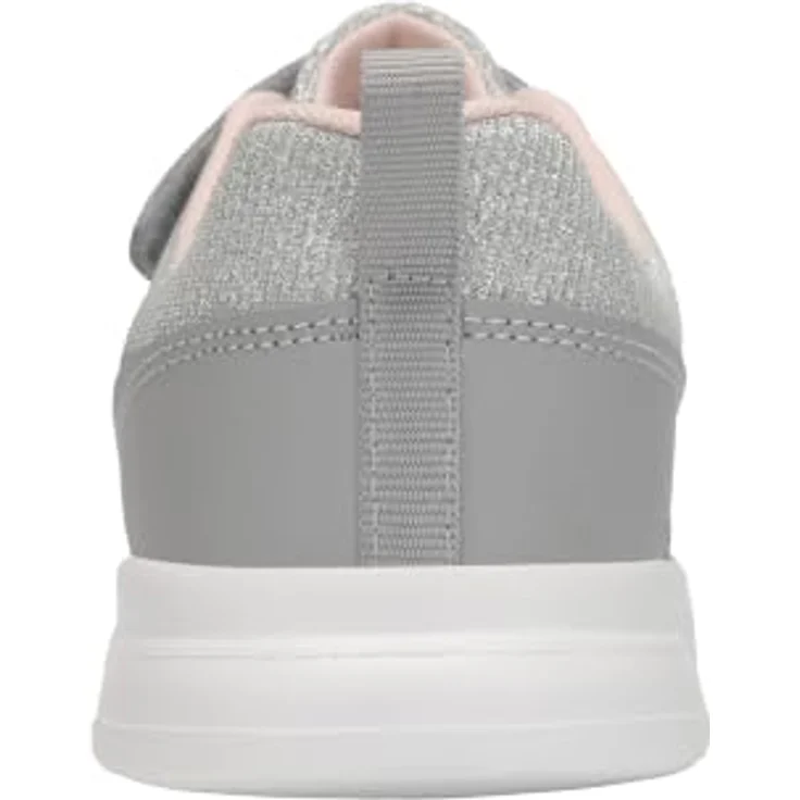 KangaRoos K-ETK.ZIG EV, sportlicher Kinder Sneaker in Grau mit Glitzer und Rosa Akzenten, Größe 32 – Bild 3