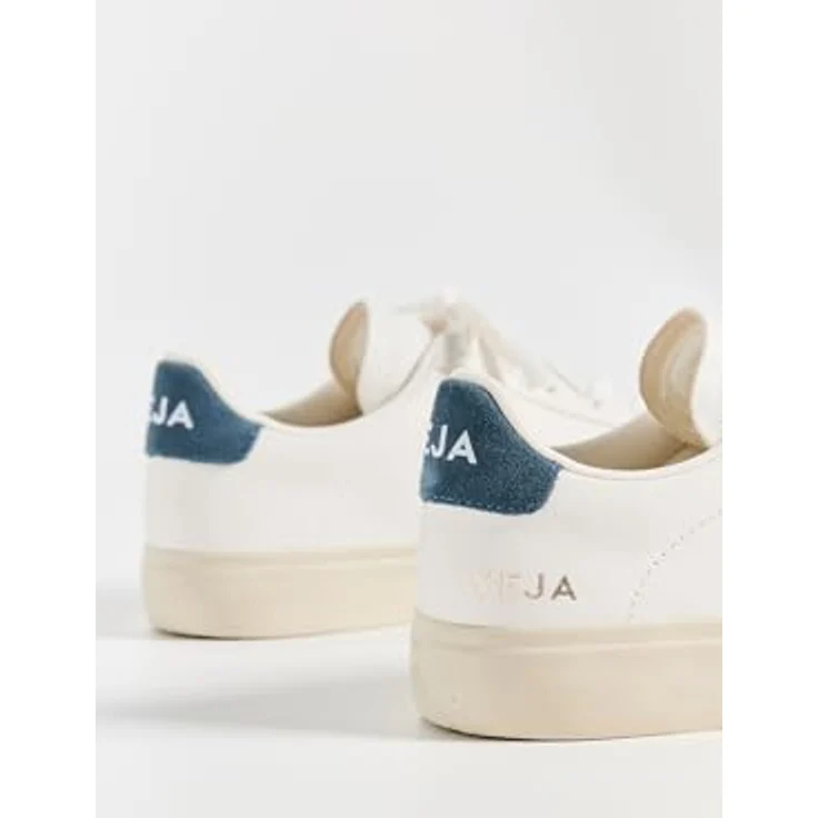 Veja Campo Extra-White California 40, Laufschuhe aus chromfreiem Rindsleder mit herausnehmbarer Einlegesohle und gepolstertem Schaftrand – Bild 3
