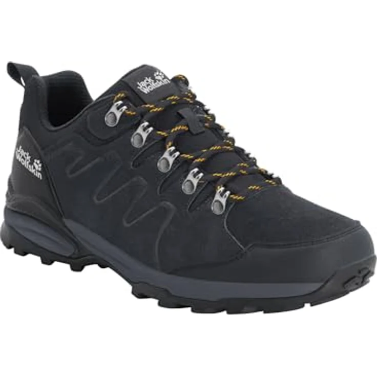 Jack Wolfskin REFUGIO TEXAPORE LOW M Wanderschuh, wasserdicht mit warmem Nässeschutz und EVA-Dämpfung – Bild 8