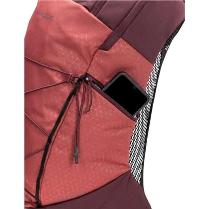 Vaude Agile Air, Wanderrucksack 53 cm, 100% Polyester, rot – Bild 6