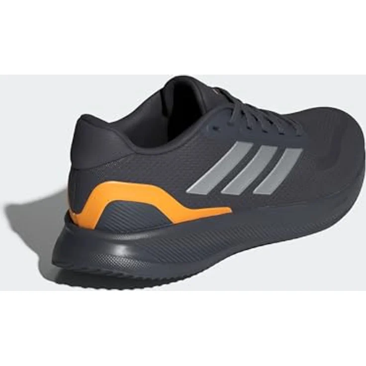 ADIDAS Herren Laufschuh Runfalcon 5, dämpfende Cloudfoam Zwischensohle, atmungsaktives Mesh-Obermaterial, strapazierfähige Adiwear Außensohle – Bild 7