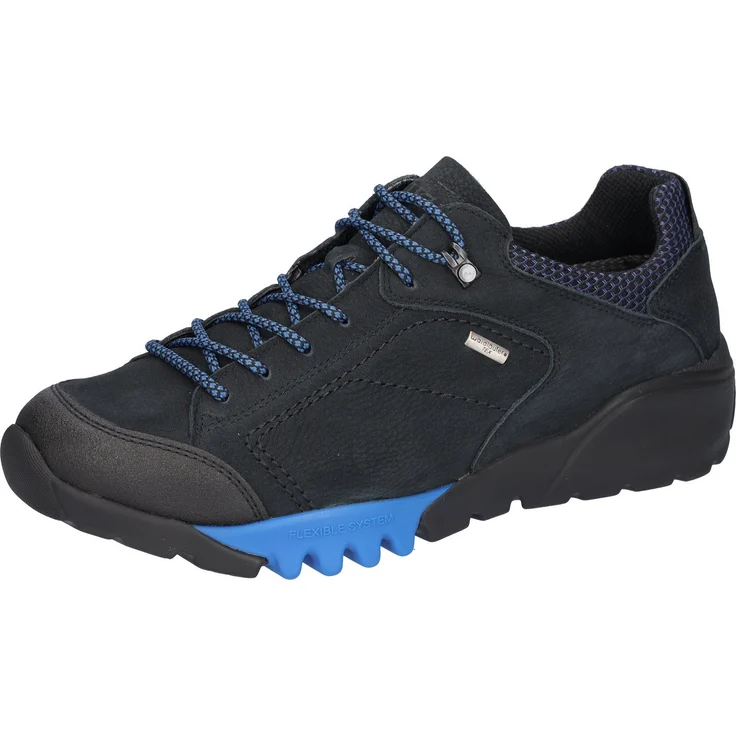 Waldläufer H-Fritz Trekkingschuh, Freizeitschuh mit TEX-Ausstattung, H-Weite aus widerstandsfähigem Nubukleder, atmungsaktiv