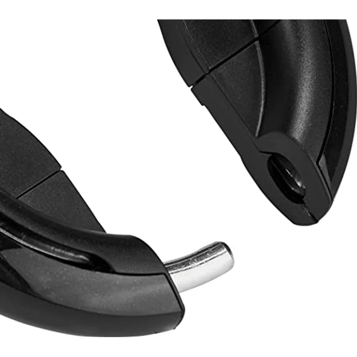 AXA Defender, Rahmenschloss mit Anti-Bohr-Zylinder und ergonomischem Bedienknopf, schwarz – Bild 3