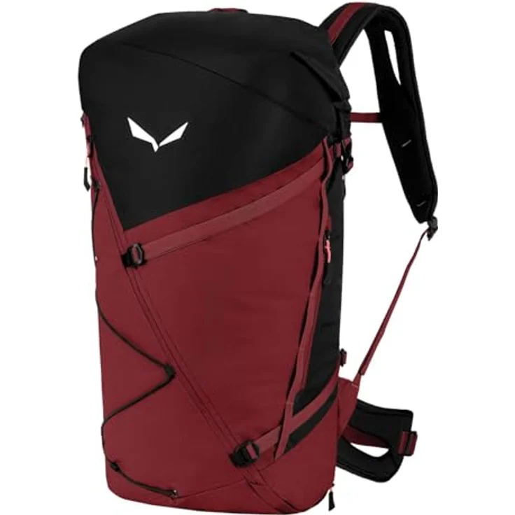 Salewa Puez 32 + W, Trekkingrucksack 59 cm, 100% Nylon, rot – Bild 1