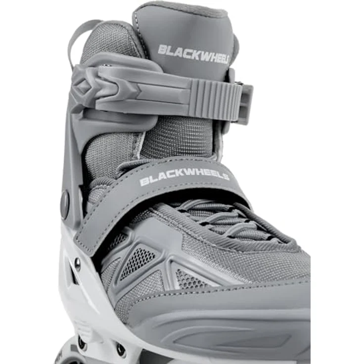 BLACKWHEELS Dynamic Inline Skates, Dreirädrige Speed-Skates mit 110 mm Rollen, Aluminium-Schiene und ABEC-7 Kugellagern für dynamische Fahrten – Bild 3