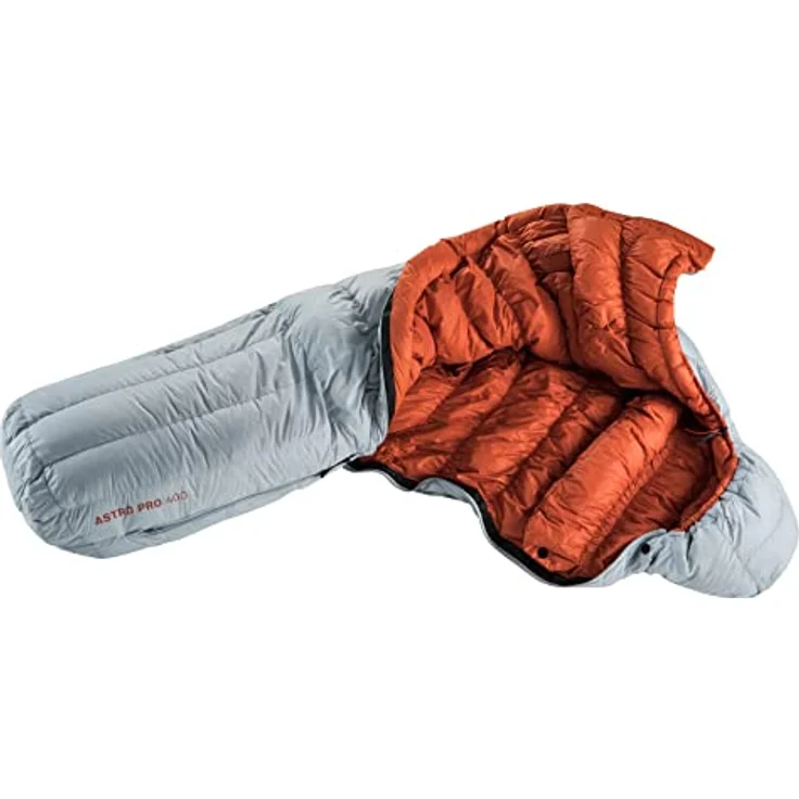 deuter Astro Pro 400 Daunen Schlafsack, tin-paprika mit Thermo Stretch Inside und bluesign zertifizierter Daune – Bild 3