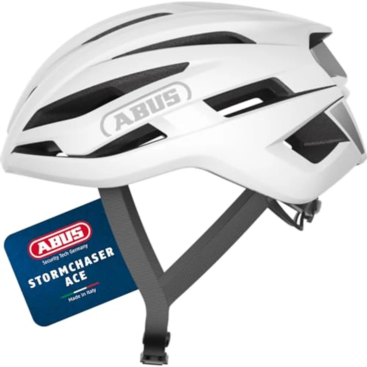 Abus StormChaser ACE, Velohelm (57 - 61 cm) mit präziser Belüftung und verstellbarem Verstellsystem – Bild 1