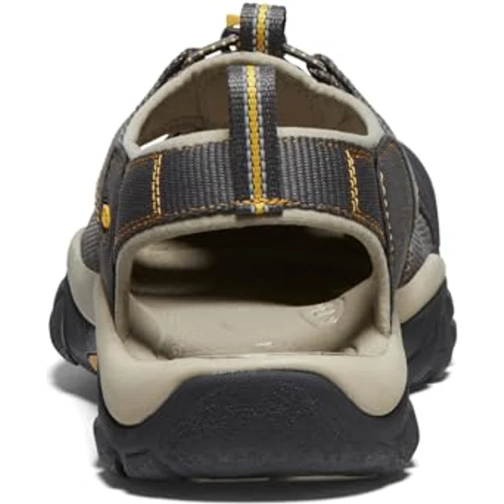 Keen Newport H2 Sandalen, Herren Wanderschuhe mit Schnellverschluss und KEEN.ALL-TERRAIN Sohle, Raven/Aluminum, Größe 42 – Bild 7