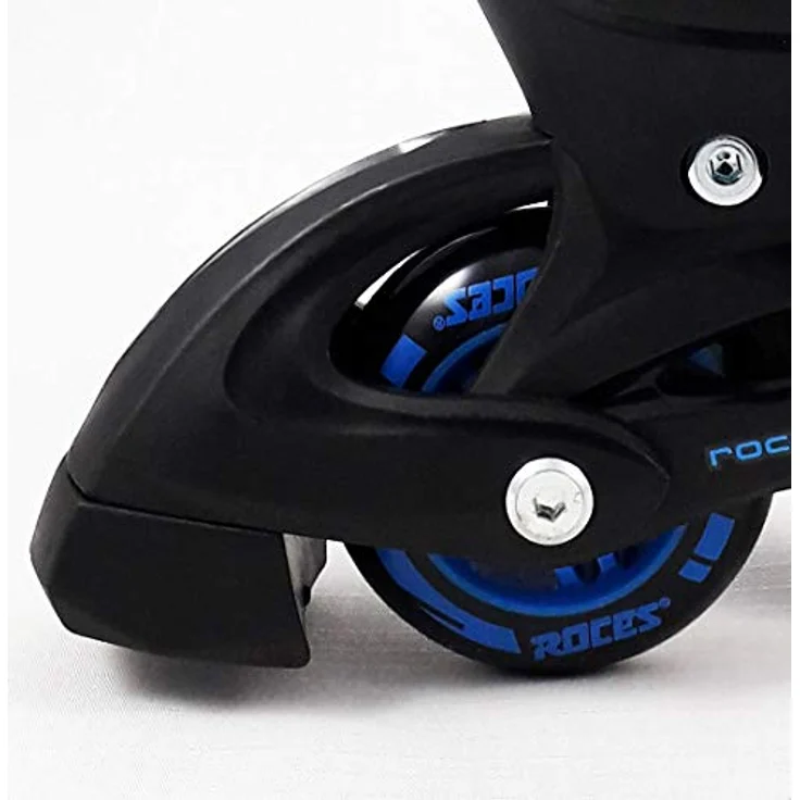 ROCES Jokey 3.0, Inline-Skates für Kinder mit anatomischer Polsterung, 64 mm Rollen und ABEC 3 Lagern, schwarz, Größe 26-29 – Bild 3