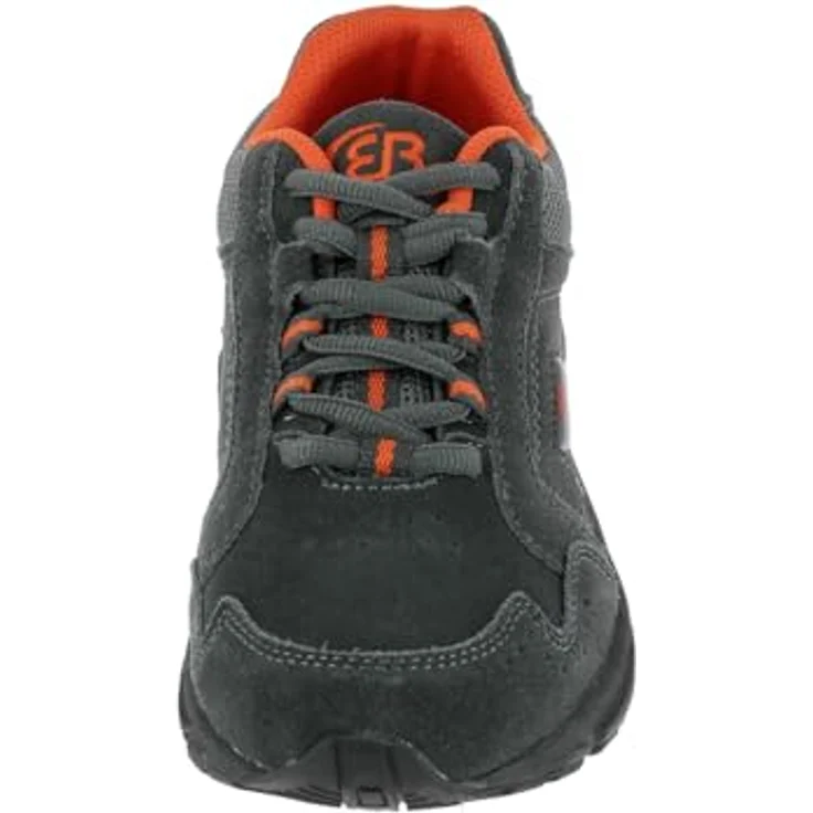 BRÜTTING Circle Nordic Walking Schuh, Veloursleder Outdoorschuh mit Gummilaufsohle, grau – Bild 3