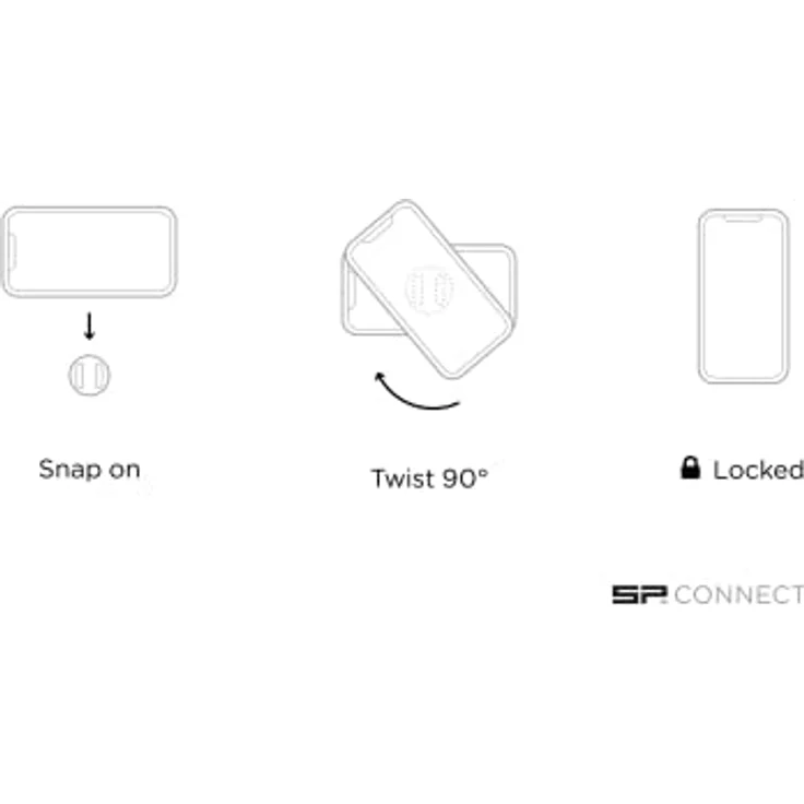 Egret Handyhalterung Phone Mount Egret One, Aluminium, grau – Bild 7