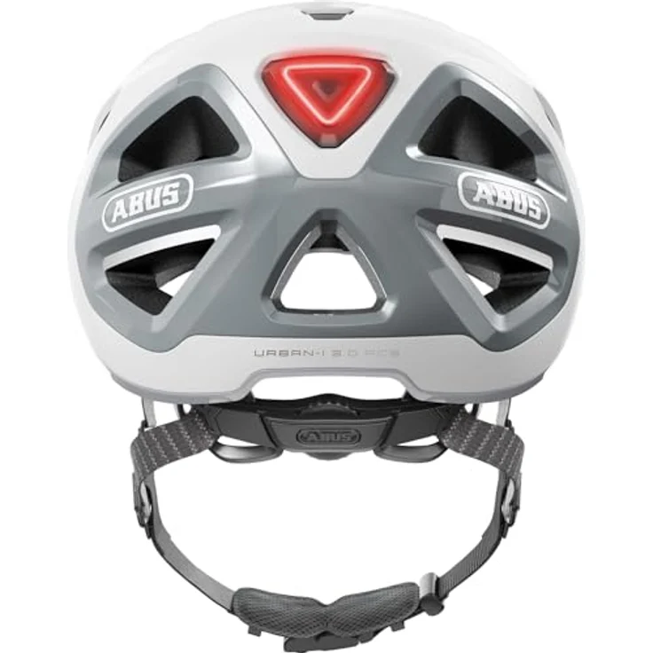 ABUS Kinderfahrradhelm URBAN-I 3.0 ACE, mit TriVider und USB-Rücklicht, schwarz – Bild 5